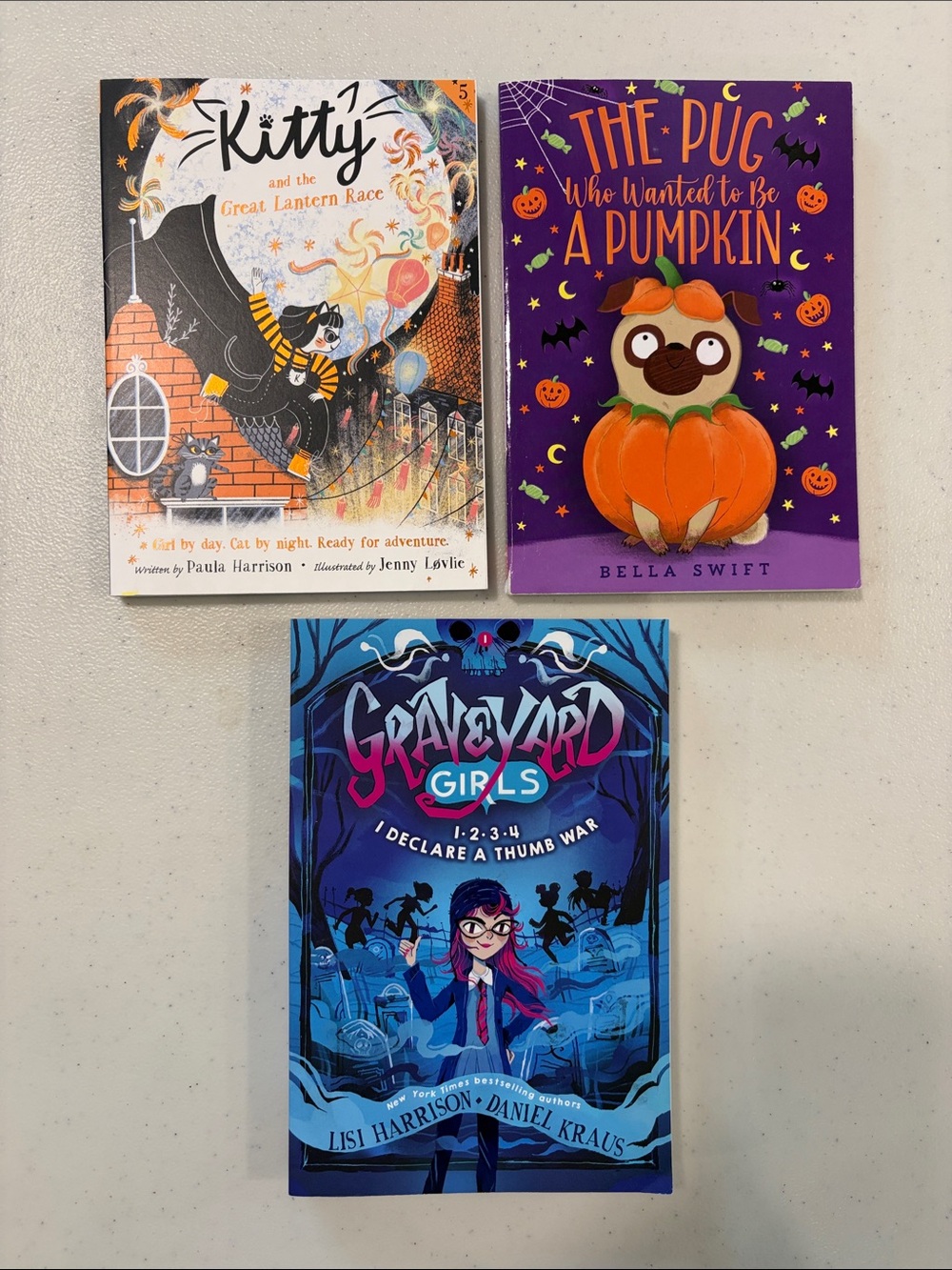 3 Halloween Books